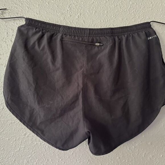 Nike Women’s Dri-FIT Tempo Running Shorts Black Size Medium With Pocket Liner - Picture 7 of 11